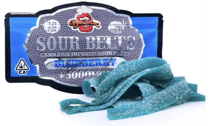 Devour - Blueberry Sour Belts - 3000mg